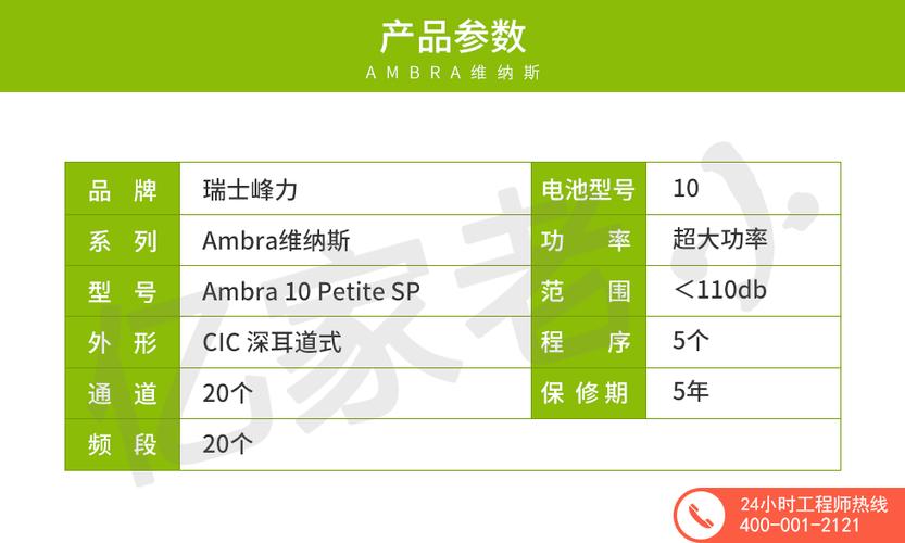 瑞士峰力助听器 维纳斯深耳道式 ambra 10 petite