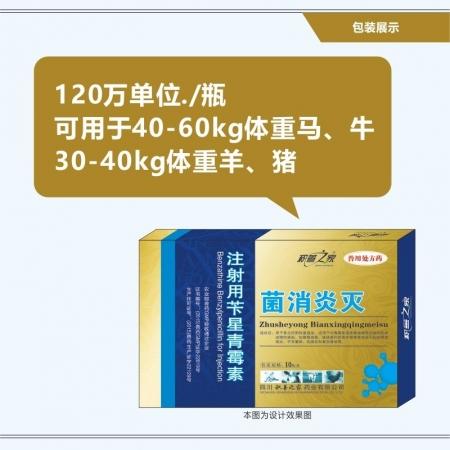 【予邦】120万单位注射用苄星青霉素-长效青霉素,生殖道,尿道,风湿性